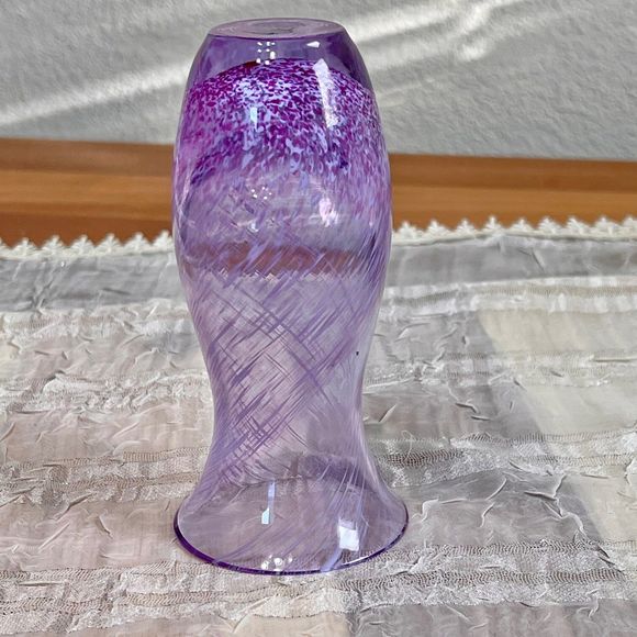 Caithness Vintage Scottish Glass Vase from Scotland, Vintage Vases - Picture 7 of 10
